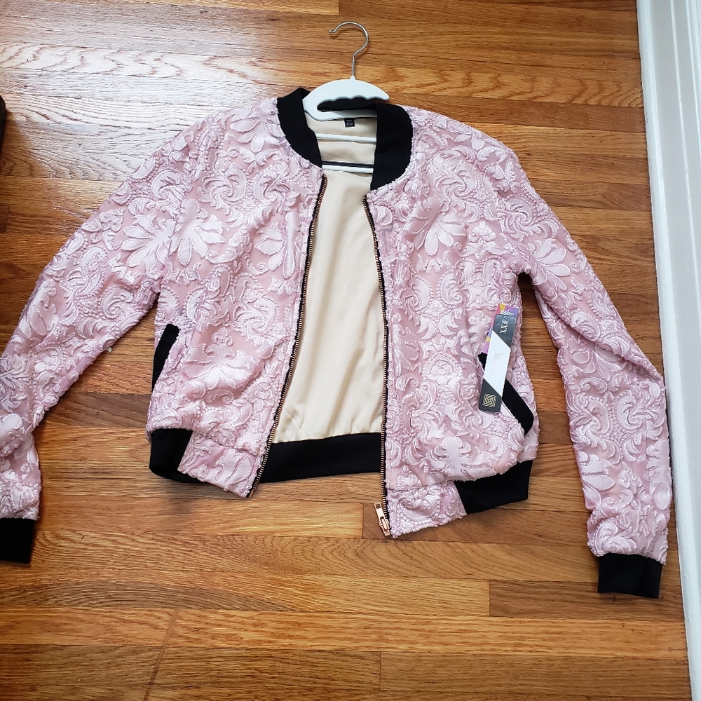 Bomber Lace Jacket